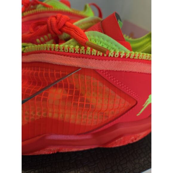 JORDAN WHY NOT .6 BRIGHT CRIMSON RED BASKETBALL SHOES DO7189-607 Sz 14 US main image 2